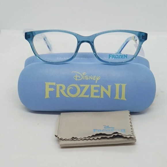 NWT RX-ABLE FROZEN II FZE3 DISNEY EYEGLASS FRAMES BLUE - Picture 1 of 5